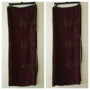 Rare NAGARA For Jim Thompson Silk Wrap Skirt OSFM
